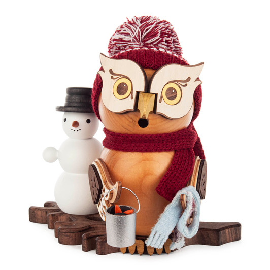 Owl with Snowman