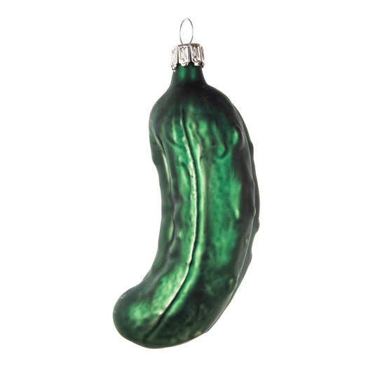 Large Glass German Christmas Tree Pickle