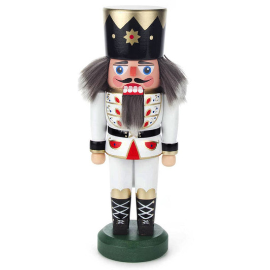 Emperor Franz Joseph White German Nutcracker | 13 inches | 33cm – German nutcracker by Jan Legler eK