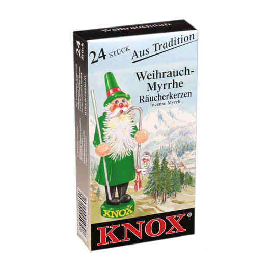 KNOX Myrrh German Incense Cones – German Christmas smoker