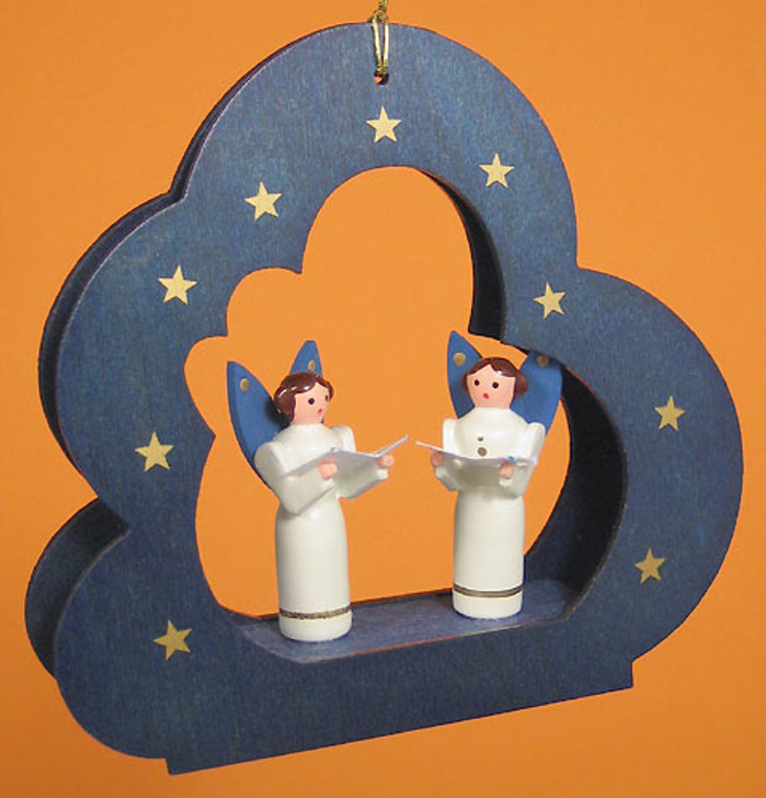 Cloud Singing Angels Ornament