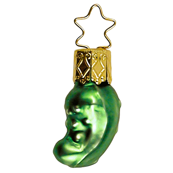 Legend Baby Pickle Christmas German Ornament Tiny 1 inch