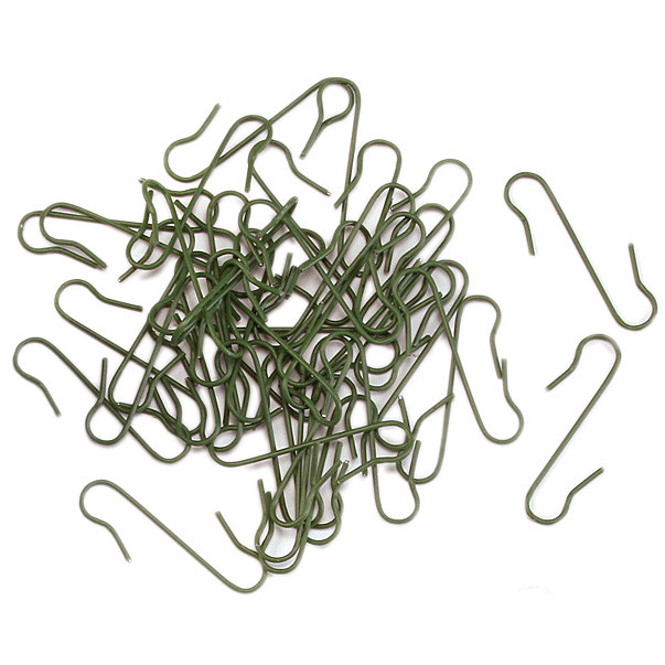 Inge-Glas Ornament Hanger Hooks Green – alternate view of the Christmas ornament