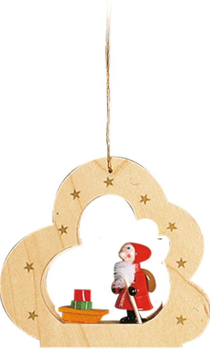 Richard Glässer Santa Claus Cloud Ornament