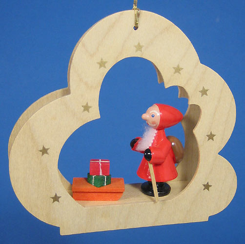 Richard Glässer Santa Claus Cloud Ornament