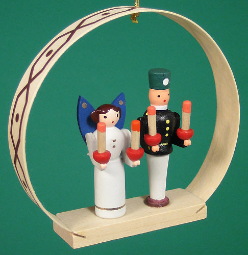 Seiffen Christmas Ornaments Set Six