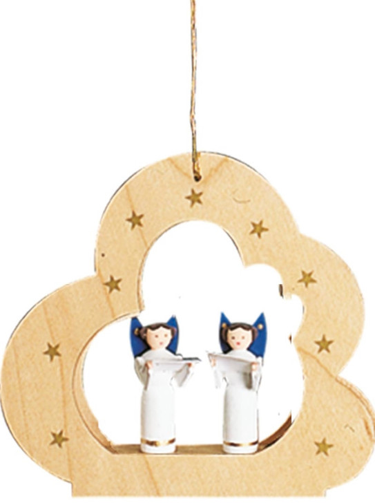 Singing Angels Cloud Ornament