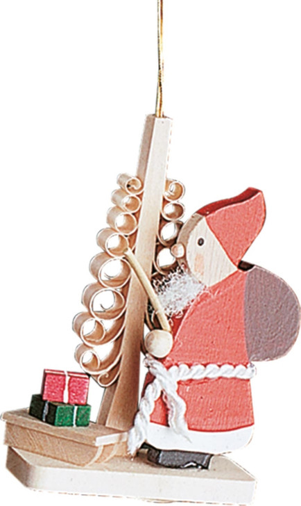 Santa German Christmas Tree German Ornament – Christmas ornament by Richard Glaesser