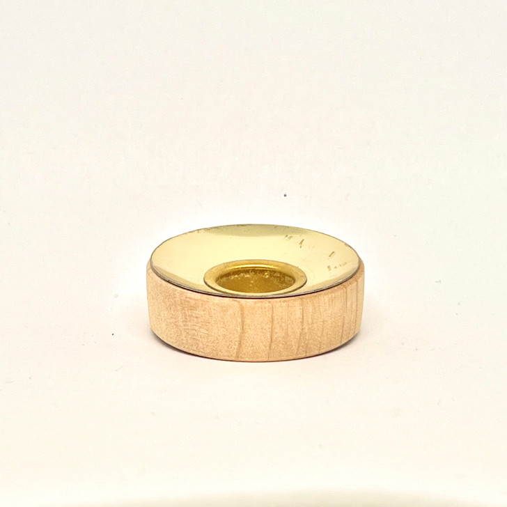 Wood Brass Tealight Medium 14mm Candle Cup Insert