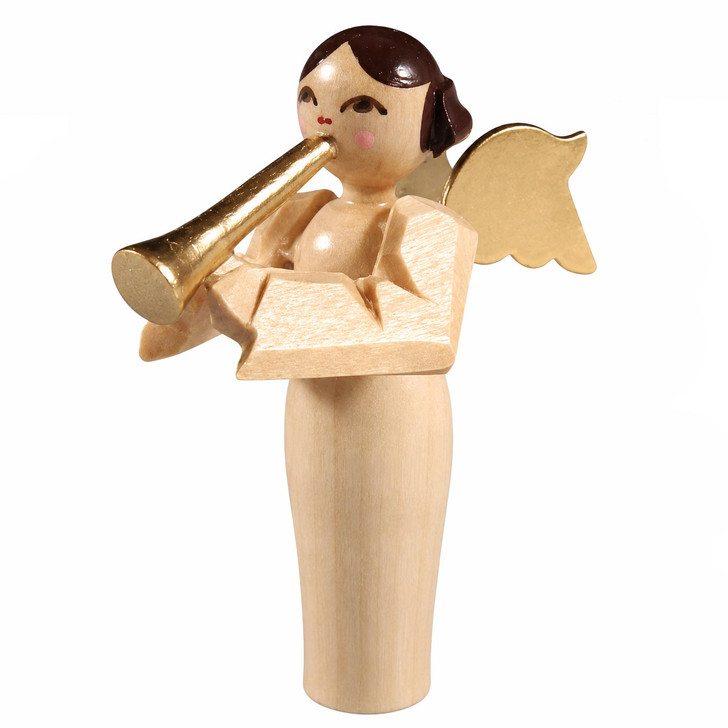 Angel Figurine Natural Carved for Pyramid – Christmas ornament by Richard Glaesser