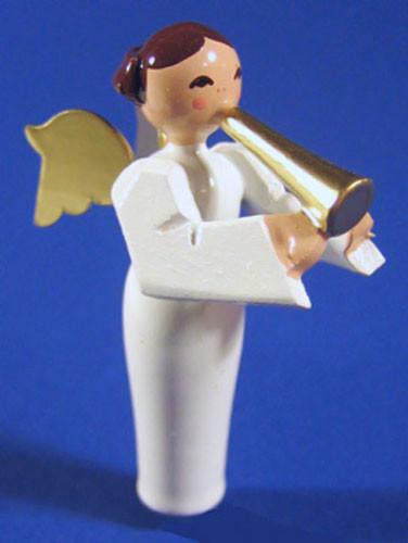 Angel Figurine White for Pyramid – Christmas ornament by Richard Glaesser