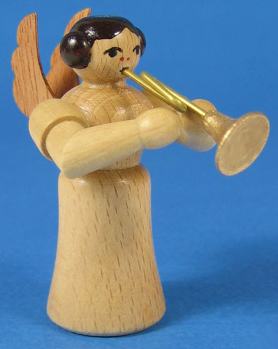 Angel Trumpet Figurine – alternate view of the Christmas ornament