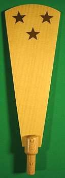 Pyramid Paddle 184mm x 64mm Star – Christmas pyramid by Richard Glaesser