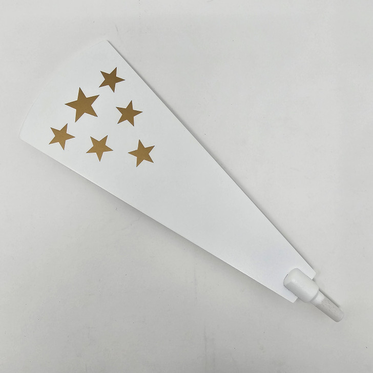 Pyramid Paddle 241mm x 89mm White – Christmas pyramid by Richard Glaesser