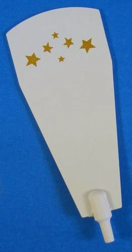 White Star Paddle Small 118mm x 48mm – Christmas pyramid by Zeidler Holzkunst GmbH