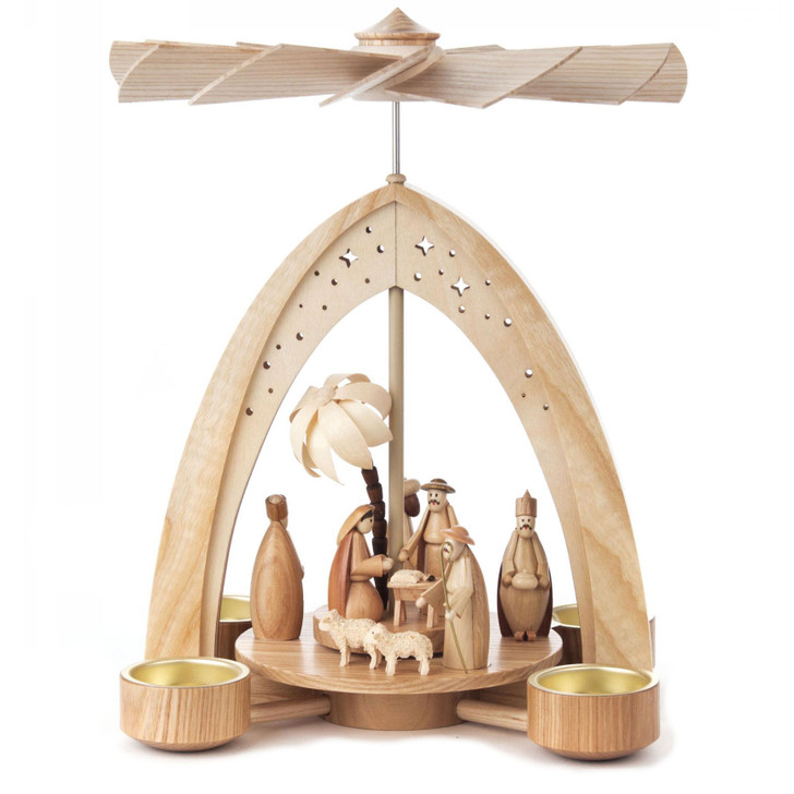 Holy Arch Christmas Carousel Pyramid T – Christmas pyramid by Drechslerei Schalling