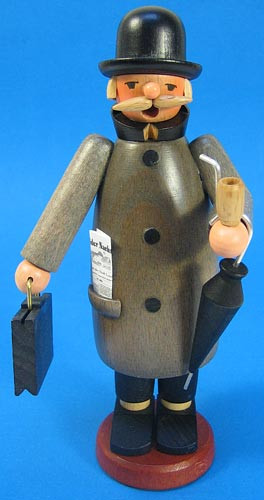 Businessman German Incense Smoker – alternate view of the German Christmas smoker