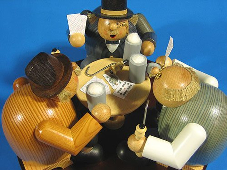 Card Players German Smokers