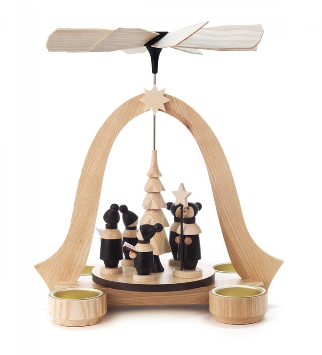 Childrens Choir Pyramid – Christmas pyramid by Spielwarenmacher Gunther