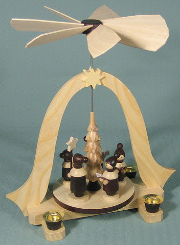 Childrens Choir Pyramid – alternate view of the Christmas pyramid