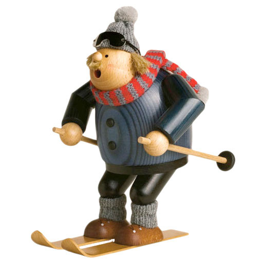 Happy Skier German Smoker – German Christmas smoker by KWO
