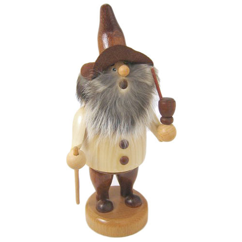 Jolly Wood Gnome Incense German Smoker – German Christmas smoker by Wolfgang Ottwald