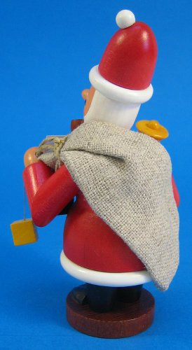 Small Santa Ruprecht Bell German Smoker – side view of the German Christmas smoker