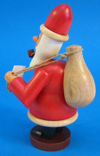 Small Santa Ruprecht German Smoker – side view of the German Christmas smoker