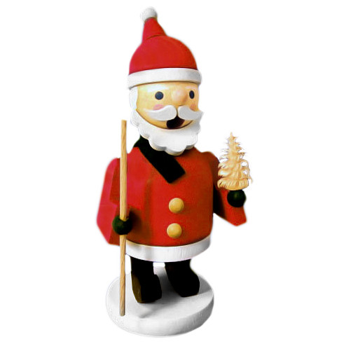Miniature Walking Santa German Smoker – German Christmas smoker by Richard Glaesser