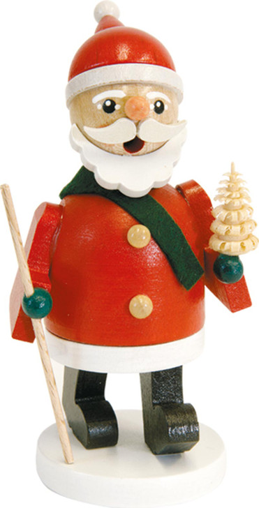Miniature Walking Santa German Smoker – alternate view of the German Christmas smoker