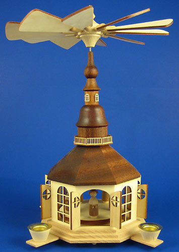 Seiffen Church Pyramid – detail view of the Christmas pyramid