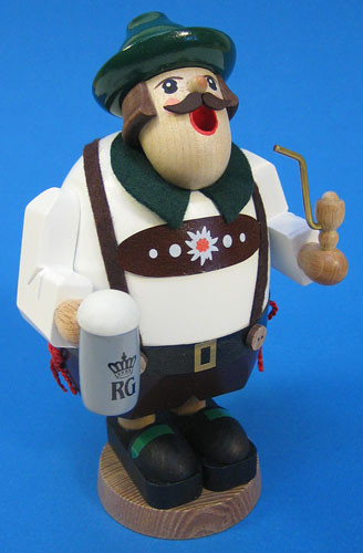 Beer Drinking Bavarian Incense German Smoker – alternate view of the German Christmas smoker