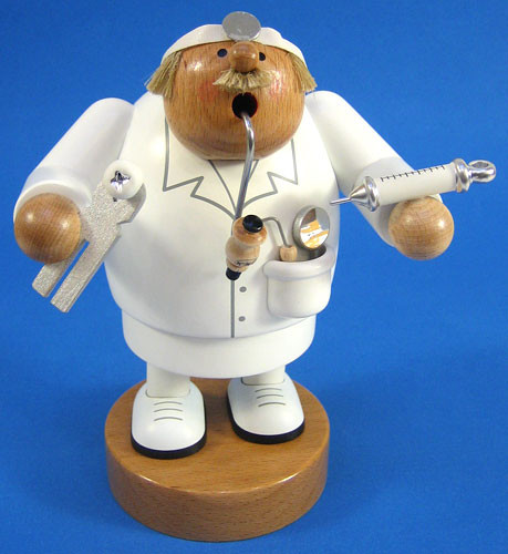 Dentist German Incense Smoker – alternate view of the German Christmas smoker