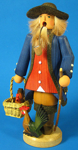 Farmer Chickens German Smoker – side view of the German Christmas smoker