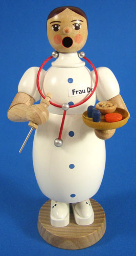 Happy Nurse German Smoker – detail view of the German Christmas smoker