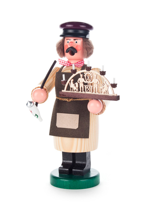 Schwibbogen Craftsman German Smoker – alternate view of the German Christmas smoker