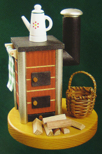 Smoking Oven Basket German Smoker – alternate view of the German Christmas smoker