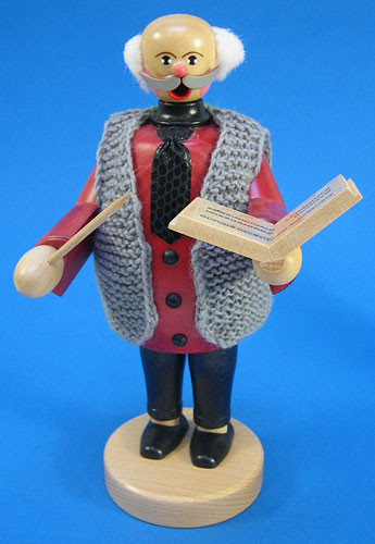 Teacher Blackboard Incense Smoker | 8 Inches Tall – detail view of the German Christmas smoker