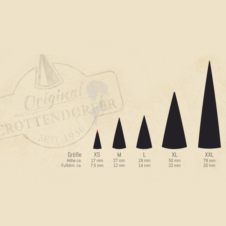 Crottendorfer Cinnamon Zimt German Incense – detail view of the German Christmas smoker