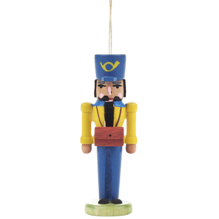 German Postman Nutcracker Yellow – German nutcracker by Karl-Heinz Bilz