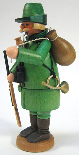 Hunter Bugle German Smoker – detail view of the German Christmas smoker