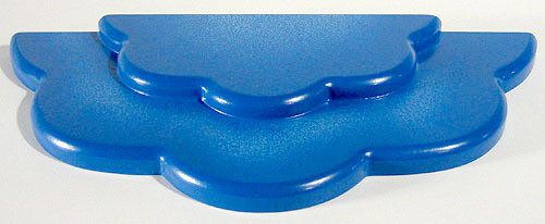 Blue Stand German Figurines Two Levels – alternate view of the Christmas ornament