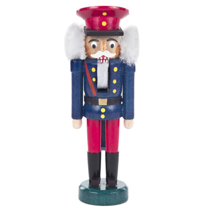 Mini Railroad Conductor German Nutcracker