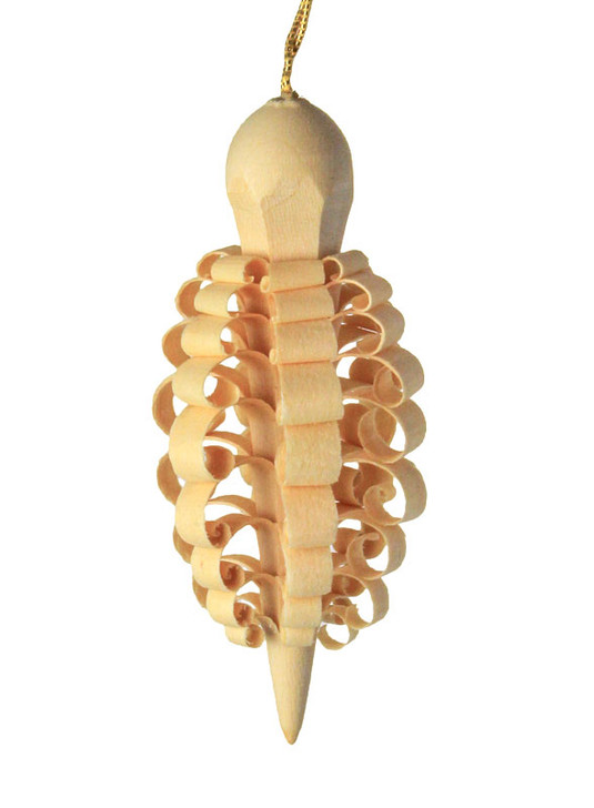 Shaved Pinecone German Ornament ORD199X199