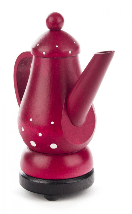 Tea Pot Incense German Smoker – side view of the German Christmas smoker