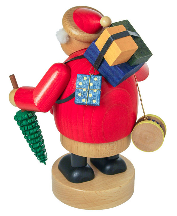 Santa Gifts German Smoker – alternate view of the German Christmas smoker