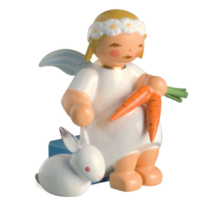 Goodwill Snowflake Angel Feeding Rabbit Wendt Kuhn
