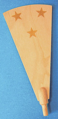 Pyramid Paddle 110mm x 50mm Stars