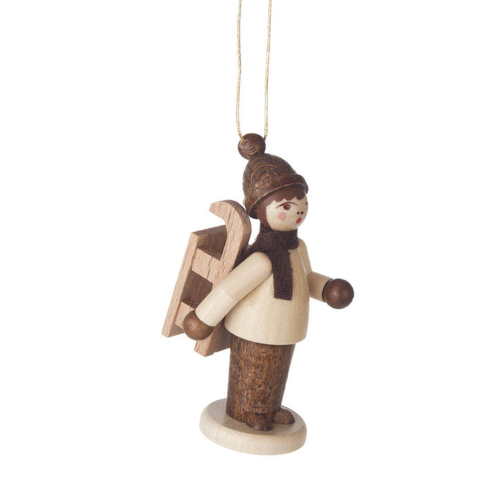 Holiday Sports Children German Ornament Sled – Christmas ornament