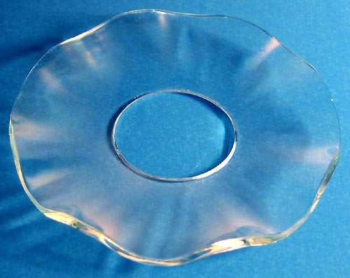 German Pyramid Candle Drip Catcher Beveled 25x70mm – alternate view of the Christmas pyramid